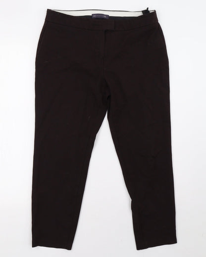 Womens UK Size 12 Marks and Spencer Regular Fit  Pink Trousers