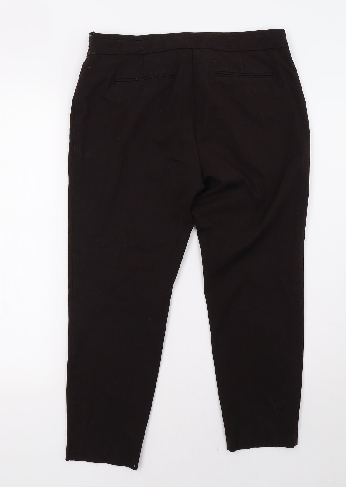 Womens UK Size 12 Marks and Spencer Regular Fit  Pink Trousers