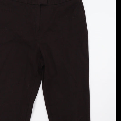 Womens UK Size 12 Marks and Spencer Regular Fit  Pink Trousers