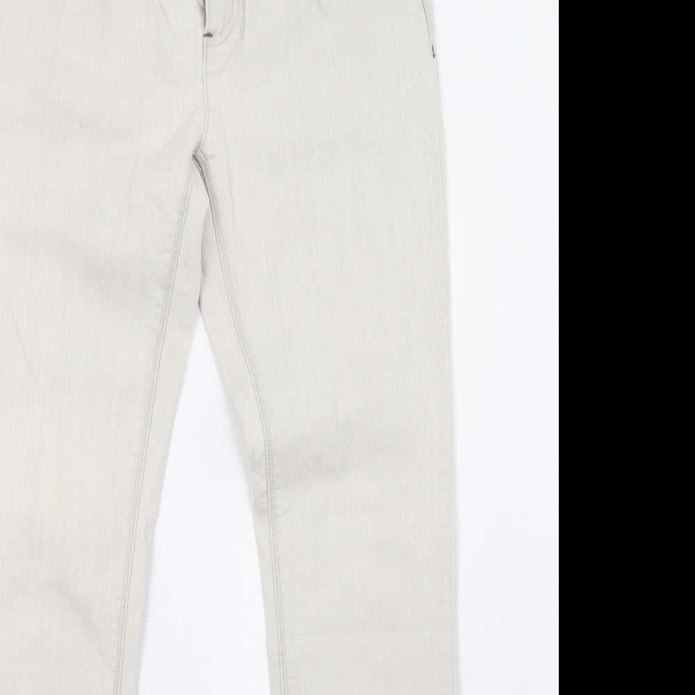 Vera Moda Womens Beige  Denim Straight Jeans Size 31 L35 in