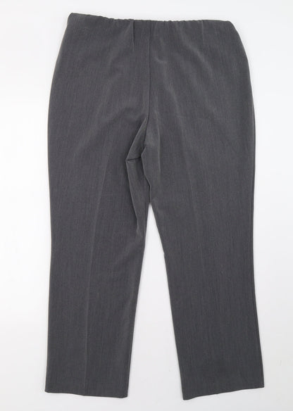 Classic Womens Grey   Trousers  Size 14 L28 in