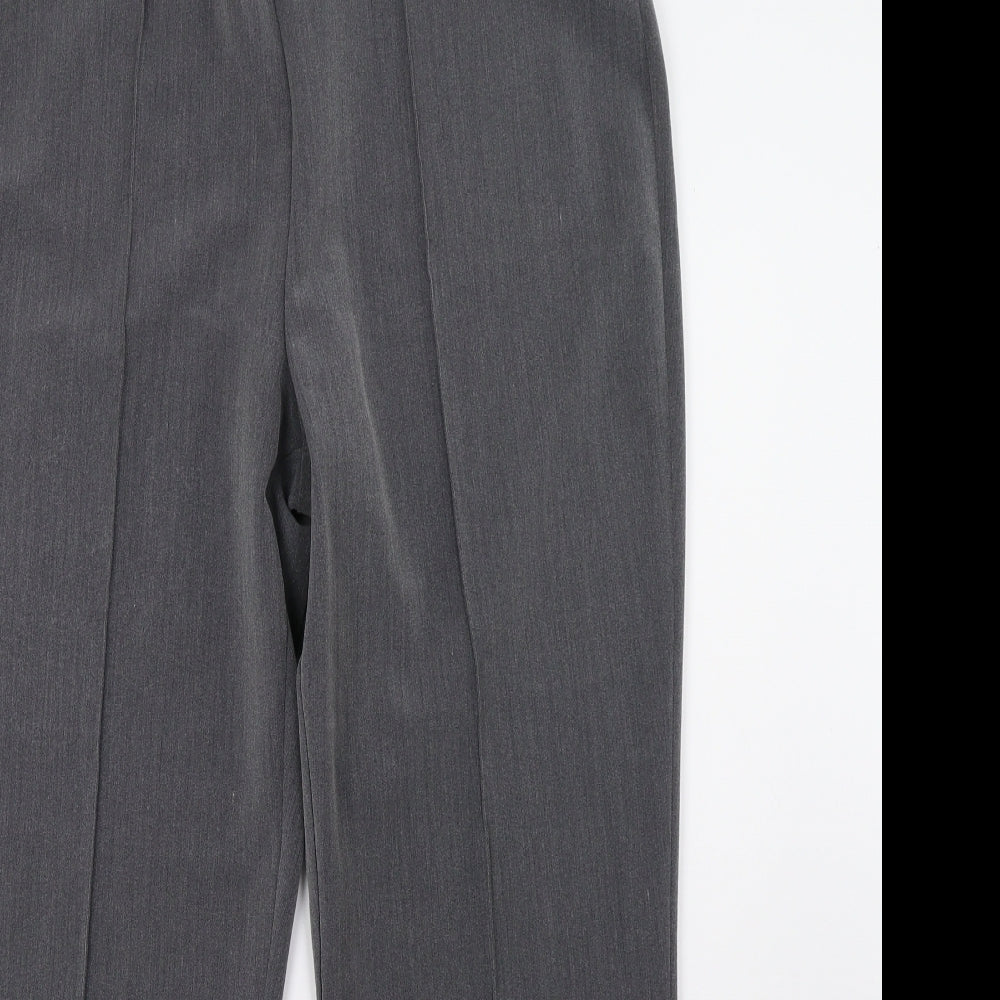 Classic Womens Grey   Trousers  Size 14 L28 in