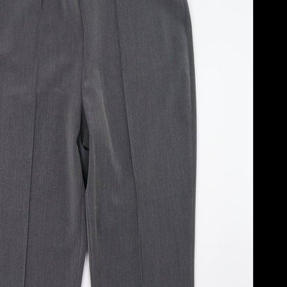 Classic Womens Grey   Trousers  Size 14 L28 in
