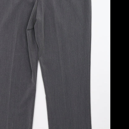 Classic Womens Grey   Trousers  Size 14 L28 in