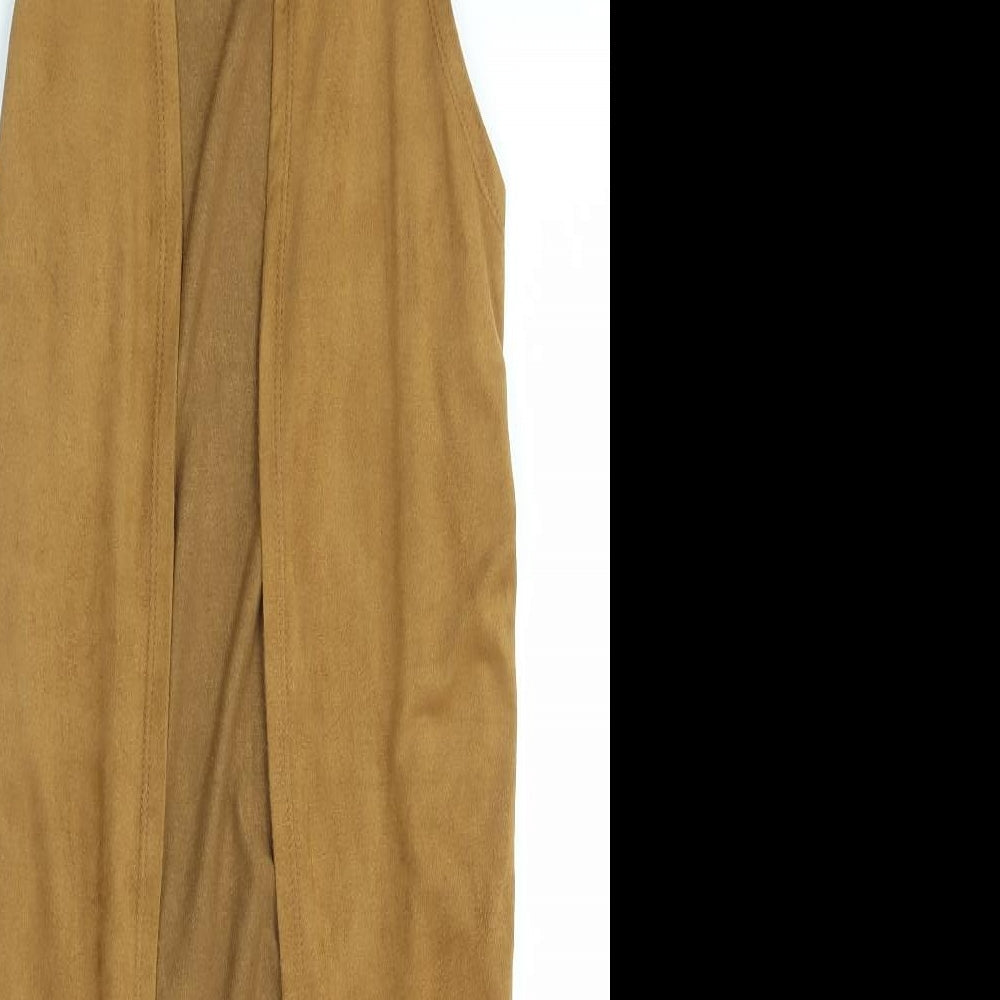 Womens UK Size S New Look Brown Cardigan Jumper