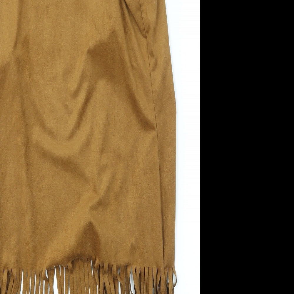 Womens UK Size S New Look Brown Cardigan Jumper