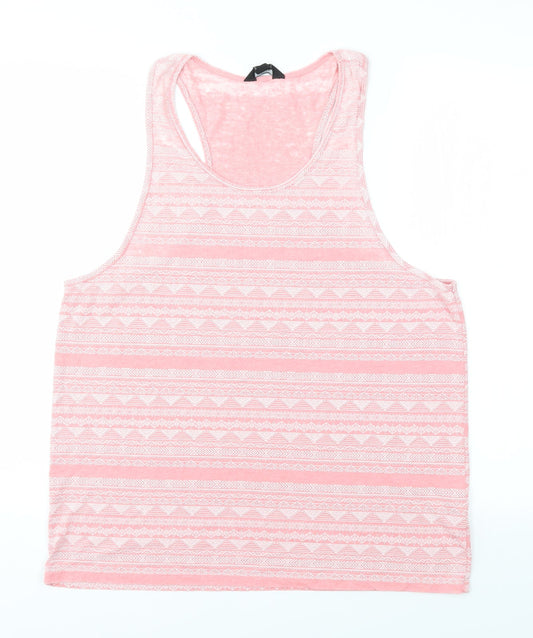 Cedar Wood State Womens Pink   Basic Tank Size M