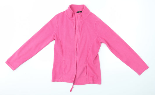 F&F Womens Pink   Full Zip Jumper Size 6
