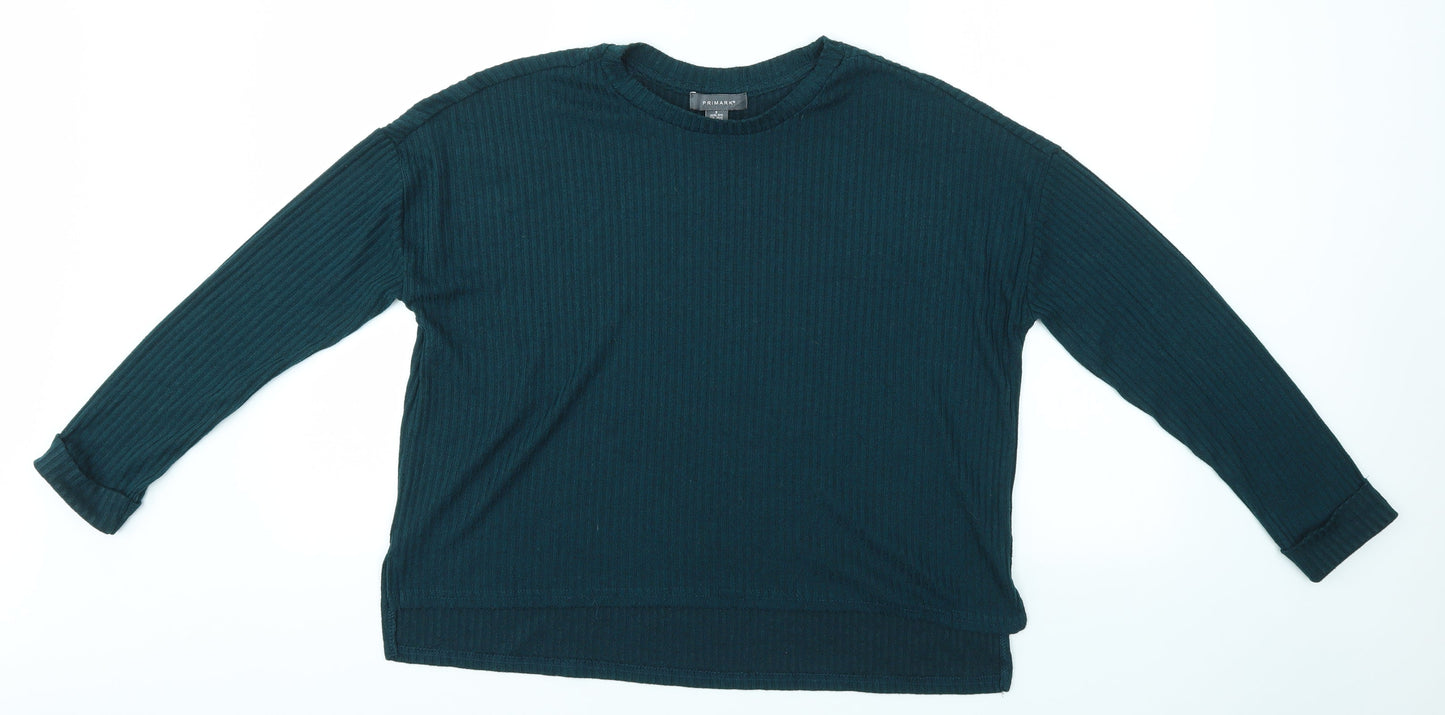 Primark Womens Green   Pullover Jumper Size S