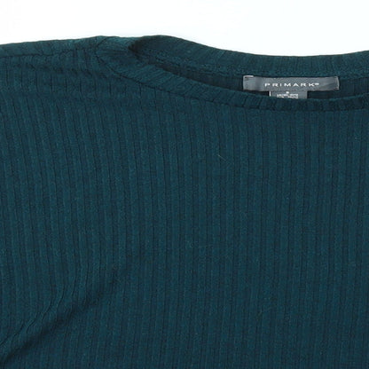 Primark Womens Green   Pullover Jumper Size S