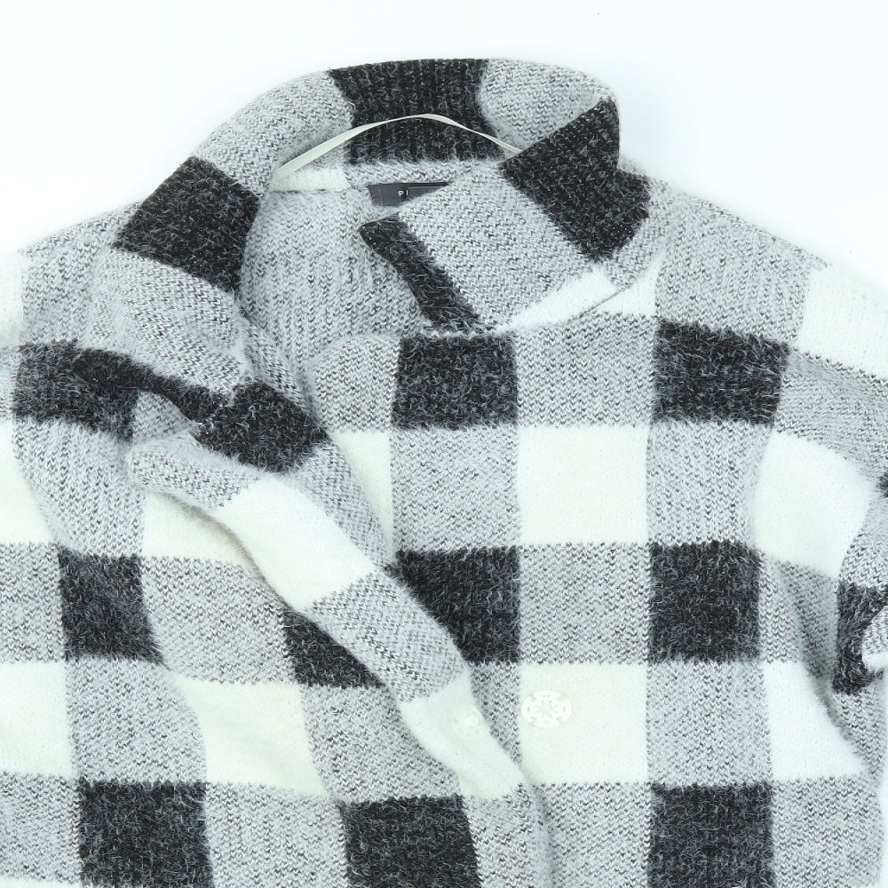 Primark Womens Grey   Overcoat Coat Size S