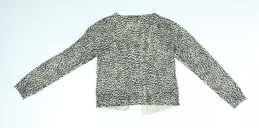 George Womens Multicoloured Animal Print  Cardigan Jumper Size 12