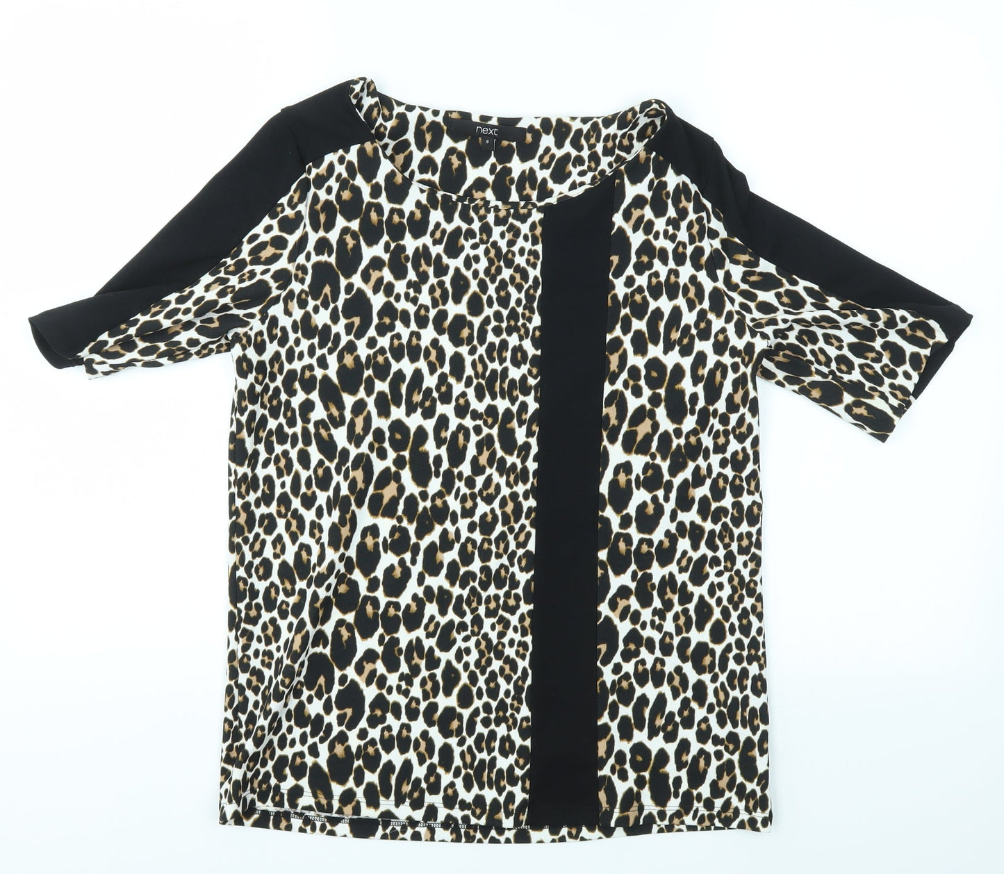 NEXT Womens Multicoloured Animal Print  Basic Blouse Size 8