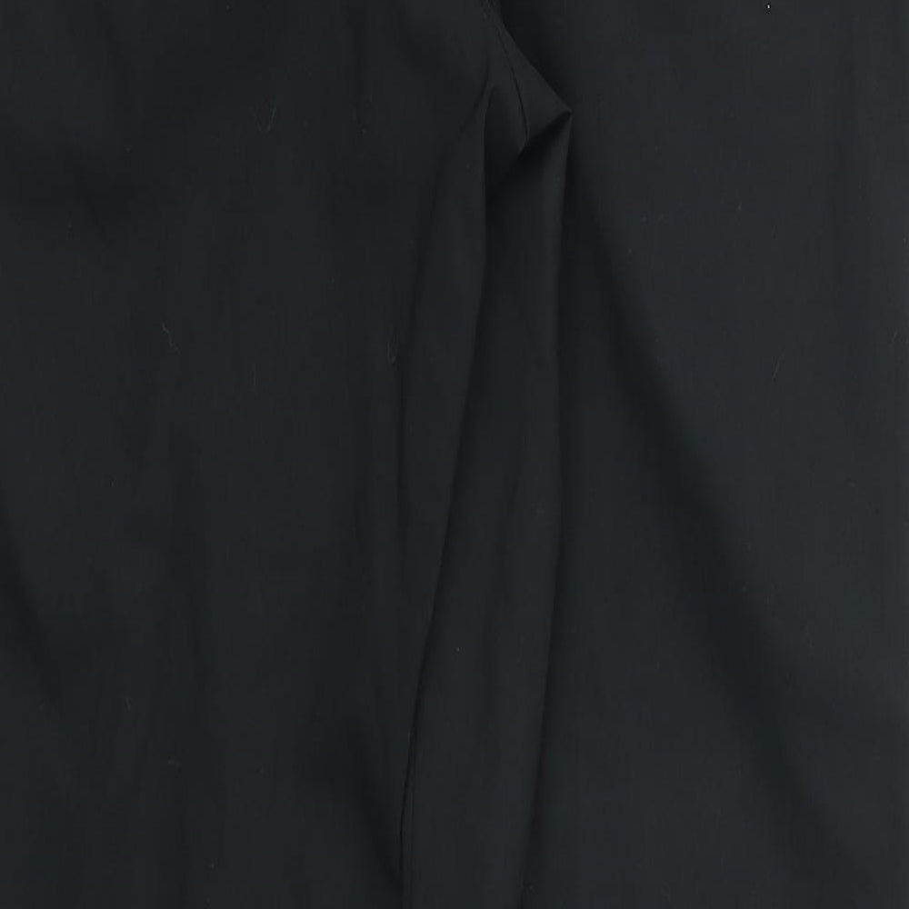 Womens UK Size 32 in NEXT Regular Fit Dress Pants Black Trousers
