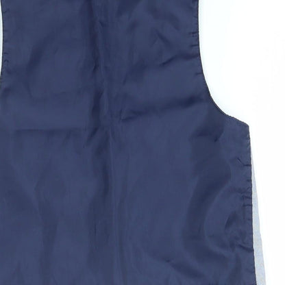 Preworn Boys Blue   Jacket Waistcoat Size 2-3 Years