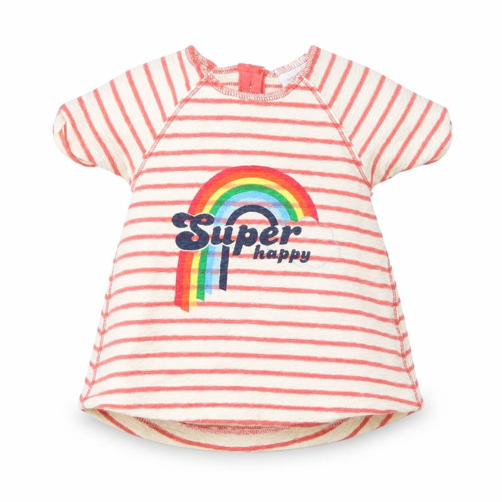 Next Baby Multicoloured Striped  Basic T-Shirt Size 0-3 Months