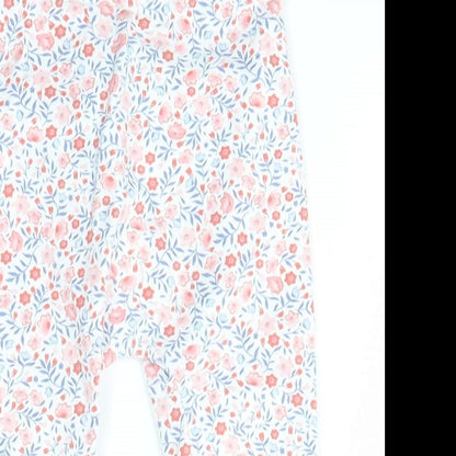 LITTLE NUTMEG Baby Multicoloured Floral  Jogger Leggings Size 3-6 Months