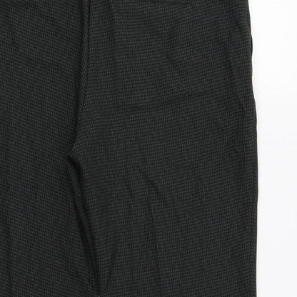 Womens UK Size 12 Dorothy Perkins Regular Fit Dress Pants Green Trousers