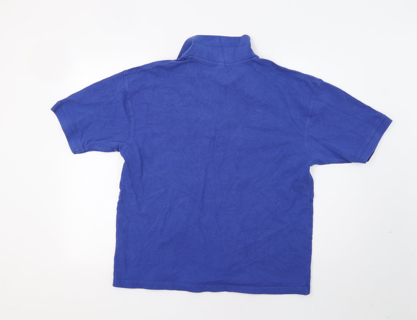 Uneek Mens Blue    Polo Size L