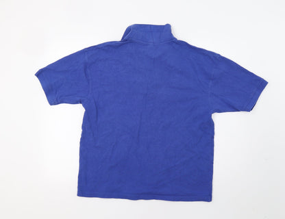 Uneek Mens Blue    Polo Size L