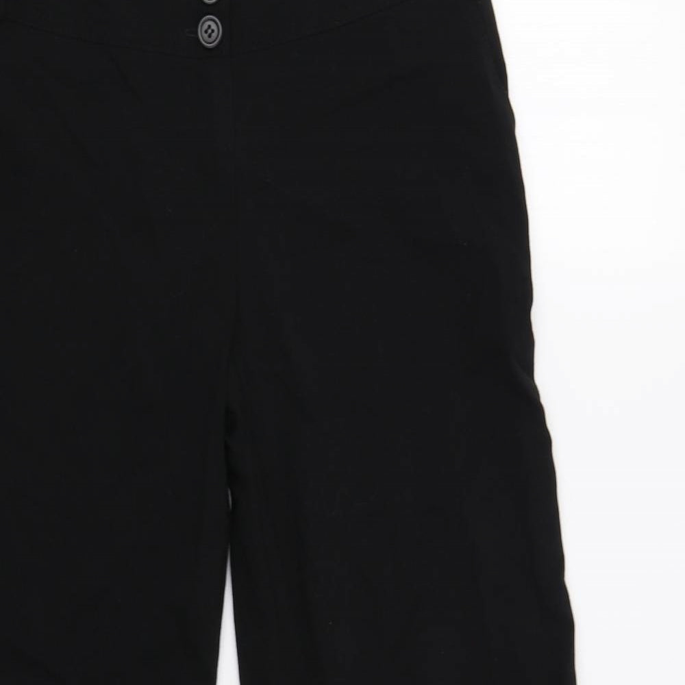 New Look Womens Black   Dress Pants Trousers Size 10 L23 in