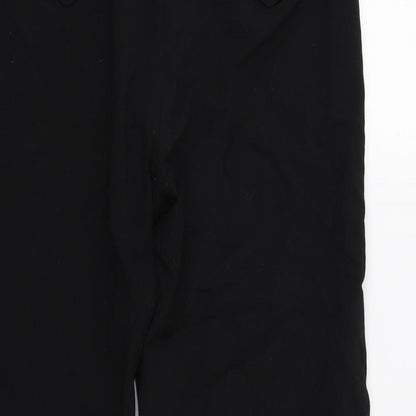 New Look Womens Black   Dress Pants Trousers Size 10 L23 in
