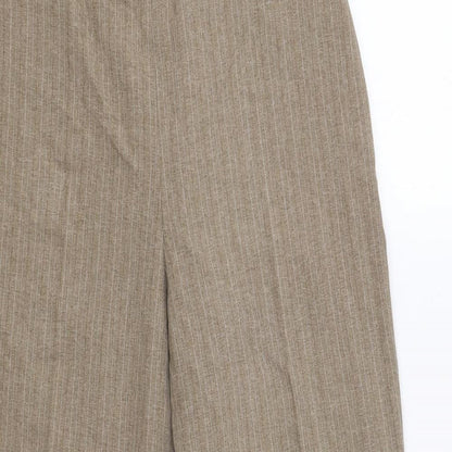 Womens UK Size 14 BHS Regular Fit  Beige Trousers