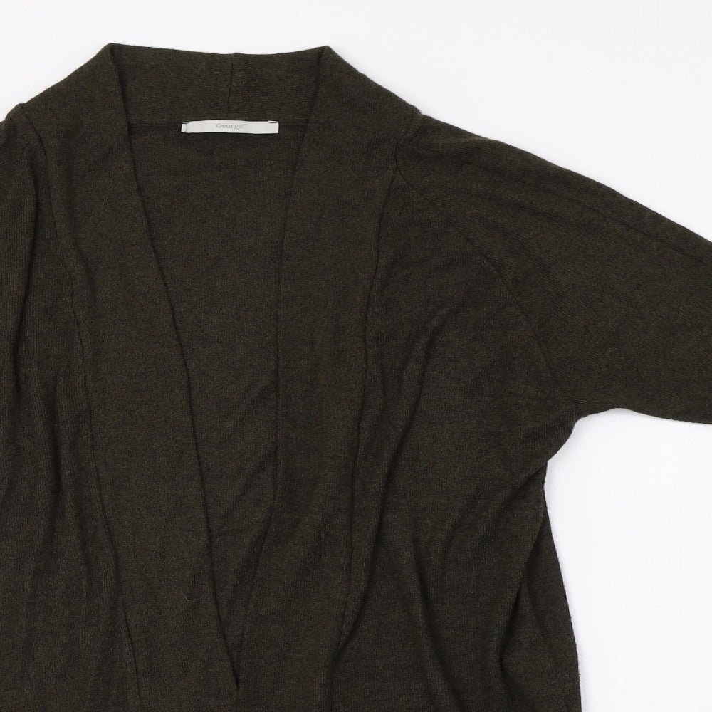 George Womens Green   Cardigan Jumper Size 10