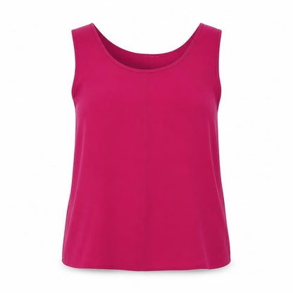 Womens UK Size 14 Preworn Pink Basic Tank