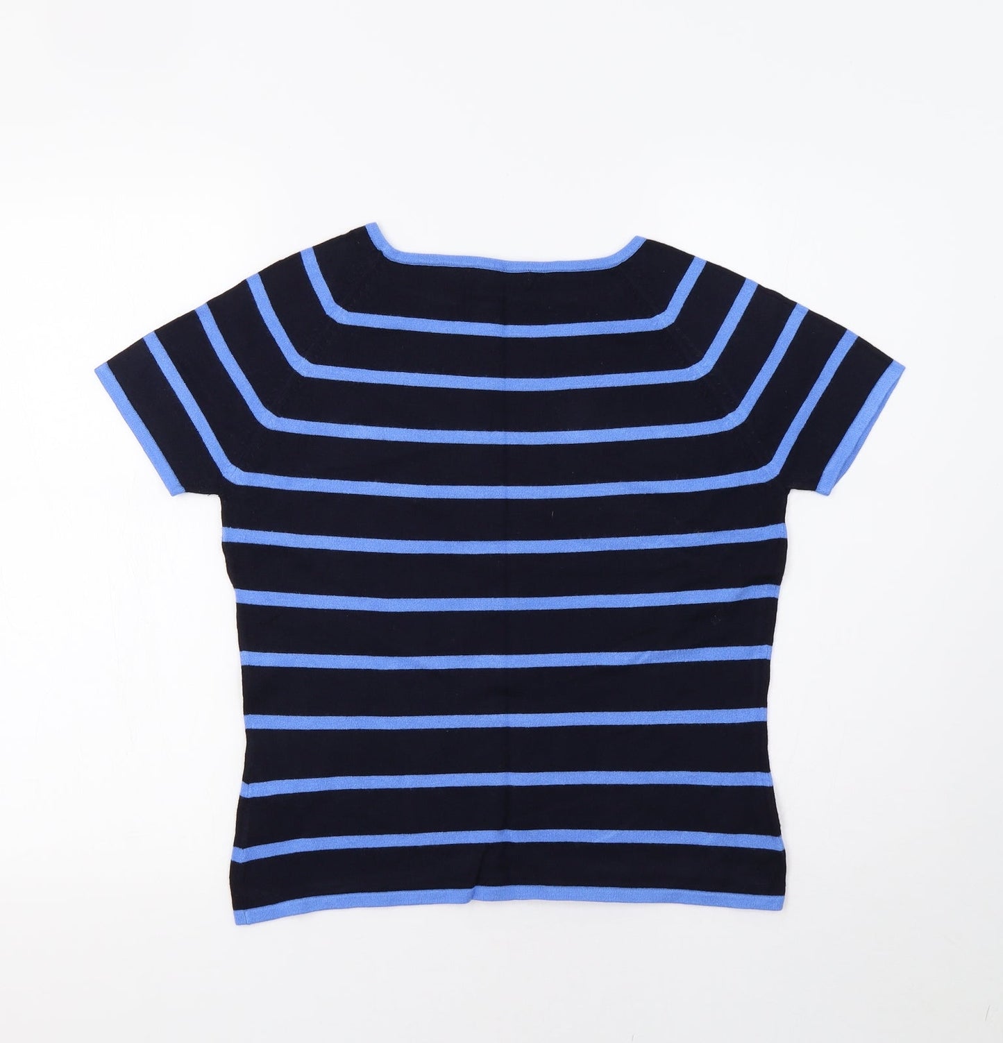 Womens UK Size 14 M&S Blue Pullover Jumper