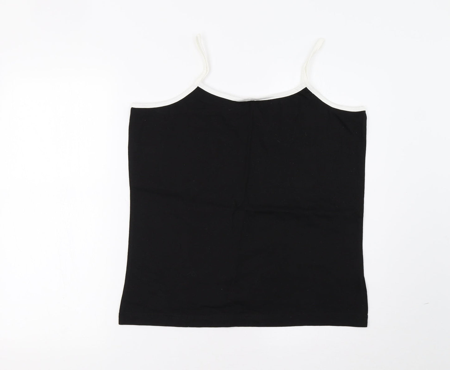 Lady M Womens Black   Camisole Tank Size L