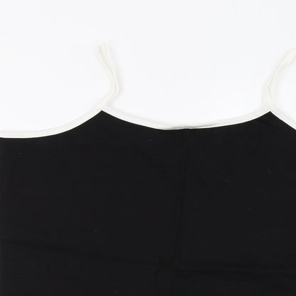Lady M Womens Black   Camisole Tank Size L
