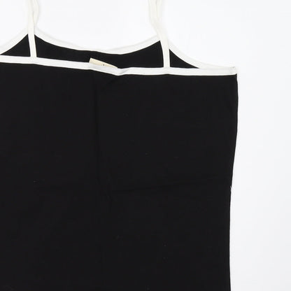 Lady M Womens Black   Camisole Tank Size L