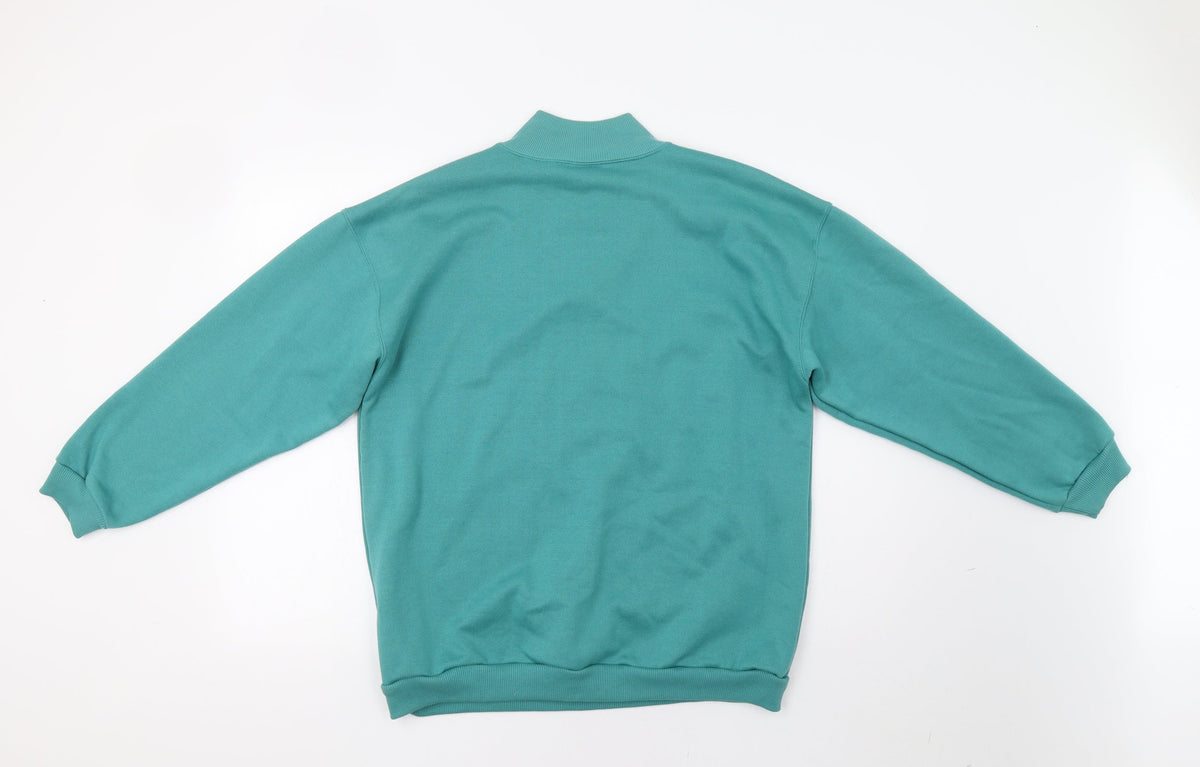 Nature Republic Womens Green   Pullover Sweatshirt Size M