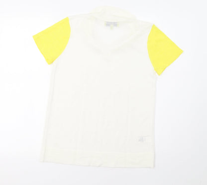 Womens UK Size 8 NEXT White Pullover Jumper