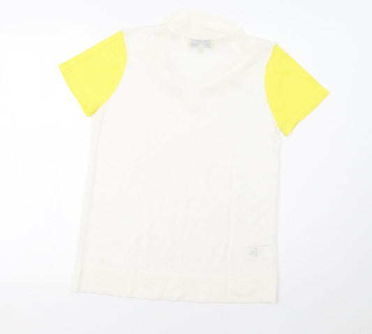 Womens UK Size 8 NEXT White Pullover Jumper