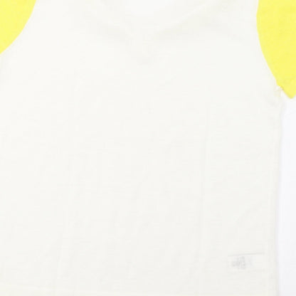 Womens UK Size 8 NEXT White Pullover Jumper