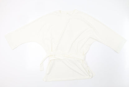 Preworn Womens Ivory   Basic Blouse Size M