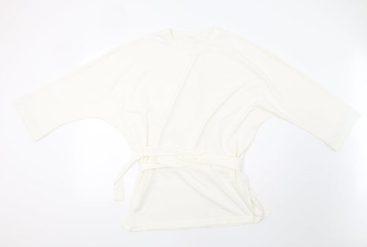 Preworn Womens Ivory   Basic Blouse Size M