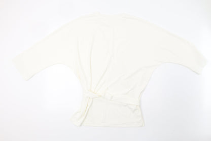 Preworn Womens Ivory   Basic Blouse Size M