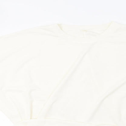 Preworn Womens Ivory   Basic Blouse Size M