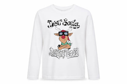 Primark Girls White   Basic T-Shirt Size 9-10 Years  - christmas top