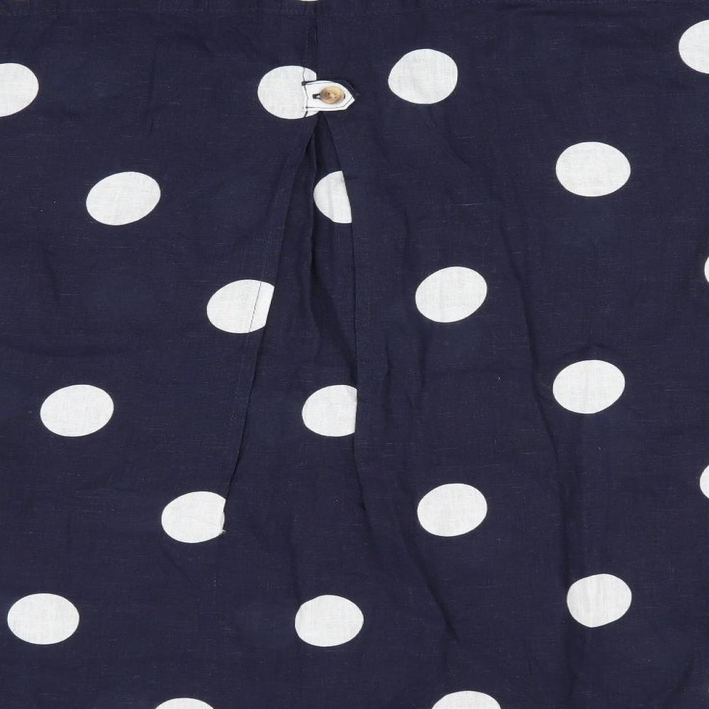 Womens UK Size  Preworn Blue Basic Blouse
