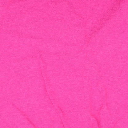 Womens UK Size  Preworn Pink Cardigan Jumper