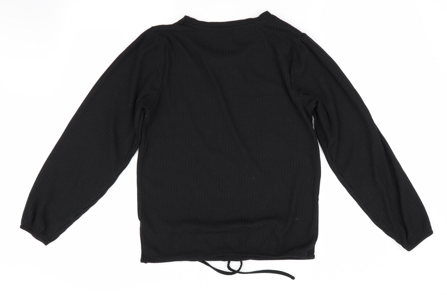 Peacocks Womens Black   Tunic Blouse Size 14