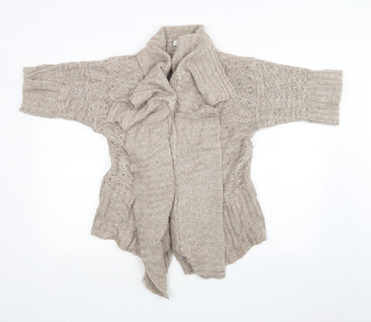 New Look Womens Brown   Cardigan Jumper Size 12