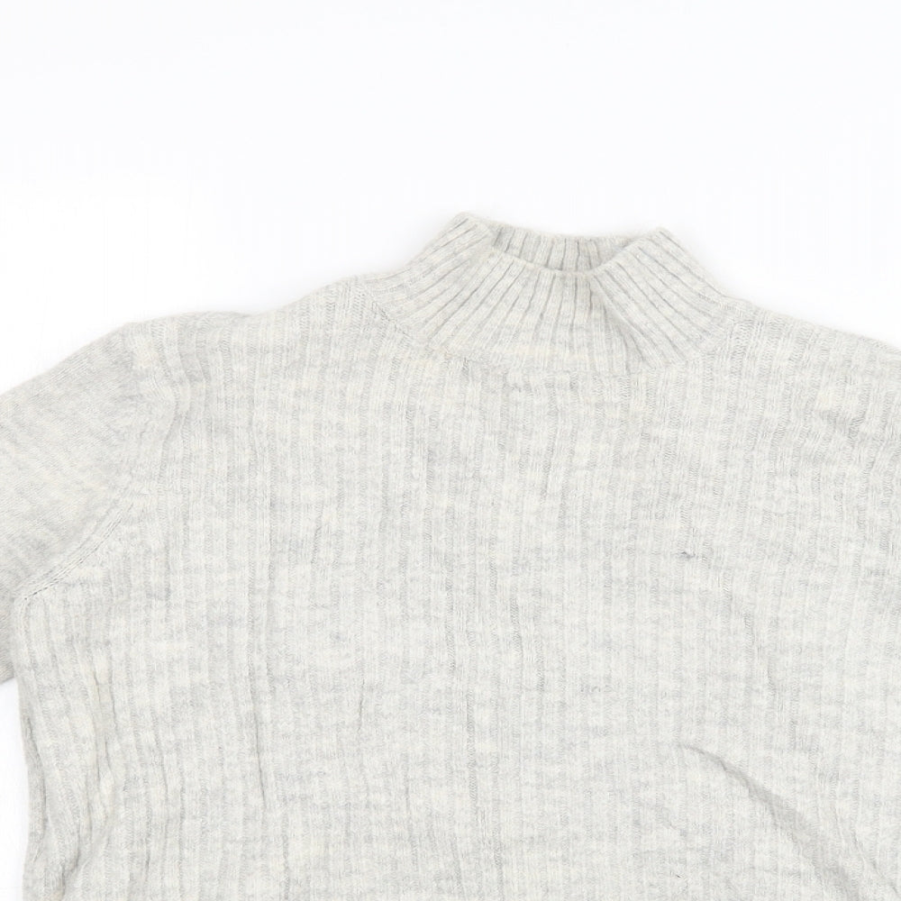 Womens UK Size 14 Papaya Grey Pullover Jumper