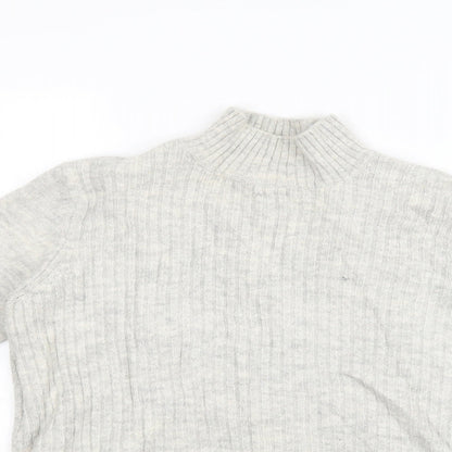 Womens UK Size 14 Papaya Grey Pullover Jumper