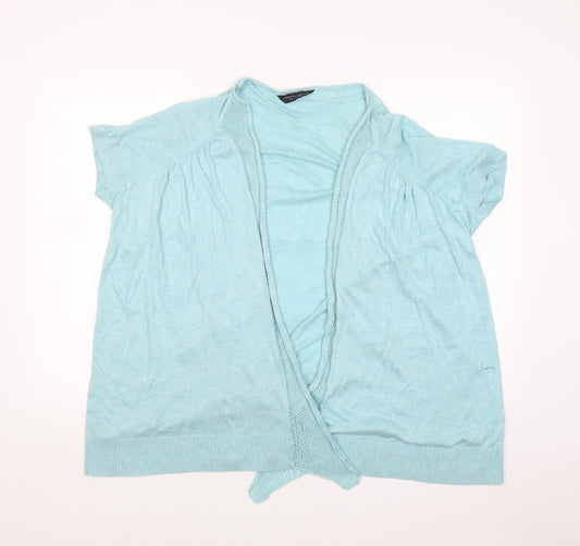 Womens UK Size 16 Dorothy Perkins Blue Cardigan Jumper