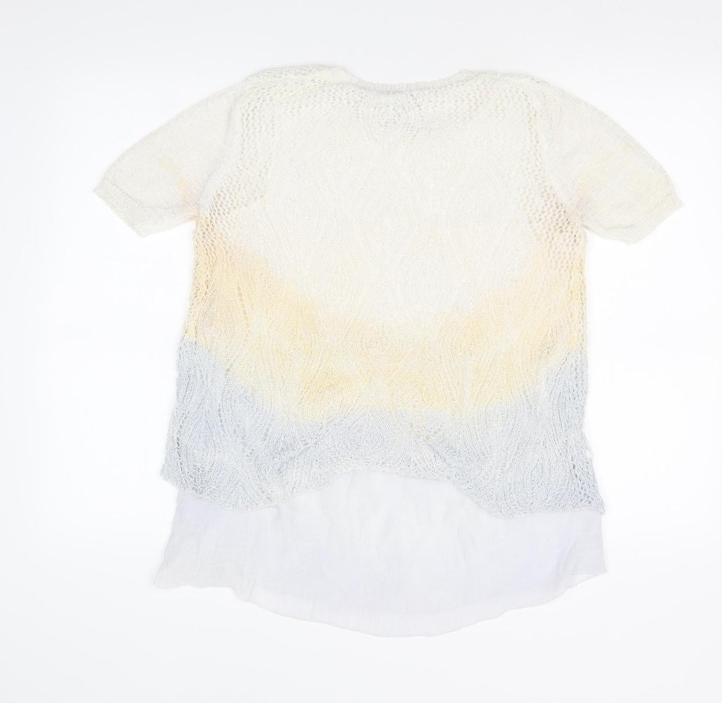 Parkhurst Womens Multicoloured Striped  Basic T-Shirt Size S